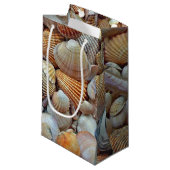 Zeeschelpen Klein Cadeauzakje (Voorkant Gekanteld)