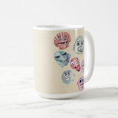 zeeschelpen koffiemok (Voorkant rechts)