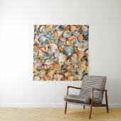 Zeeschelpen Kunsttapijt Wandkleed (In Situ (horizontaal))