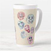 zeeschelpen latte mok (Rechterhoek)