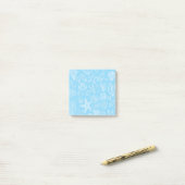 Zeeschelpen Licht Blauw Strand Schelpen Oceaan Post-it® Notes (Op bureau)