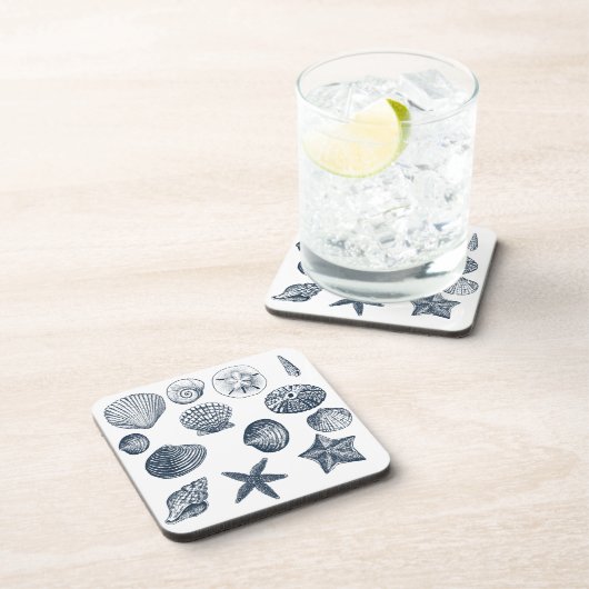 Zeeschelpen Onderzetter (Rechterzijde)