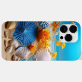 ZEESCHELPEN OP EEN ZANDSTRAND AAN DE OCEAAN Case-Mate iPhone CASE (Achterkant (horizontaal))