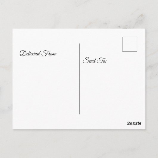 Zeeschelpen op het strand briefkaart (Achterkant)