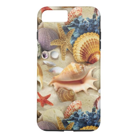 Zeeschelpen op het strand Case-Mate iPhone case (Achterkant)