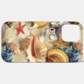 Zeeschelpen op het strand Case-Mate iPhone case (Achterkant (horizontaal))