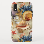 Zeeschelpen op het strand Case-Mate iPhone case (Achterkant)