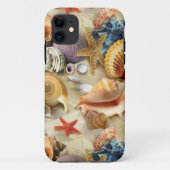 Zeeschelpen op het strand Case-Mate iPhone case (Achterkant)