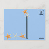 Zeeschelpen op het strand - Florida Life Briefkaart (Achterkant)