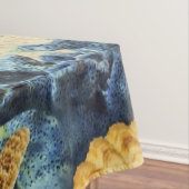 Zeeschelpen op het strand tafelkleed (Voorbeeld)