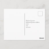 Zeeschelpen RSVP-Briefkaart Briefkaart (Achterkant)