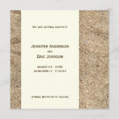 Zeeschelpen - Save the date-aankondiging Date (Achterkant)