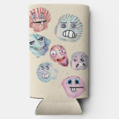 zeeschelpen seltzer blikjeskoeler (Achterkant)