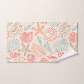 zeeschelpen set bad handdoek (Handdoek)