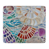 Zeeschelpen Snijplank (Voorkant)