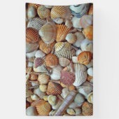 Zeeschelpen Spandoek (Verticaal)