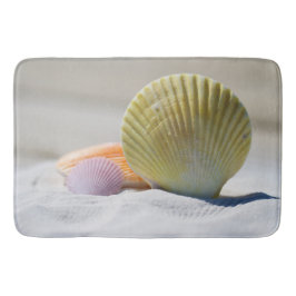 Zeeschelpen, Strand, Oceaan, Bad, Huistapijt of Ma Badmat