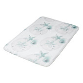 Zeeschelpen Strand Zeekust Elegant Modern Badmat (Gekanteld)