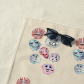 zeeschelpen strandlaken (In situ)