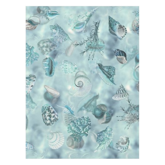 Zeeschelpen Tafelkleed (Voorkant)