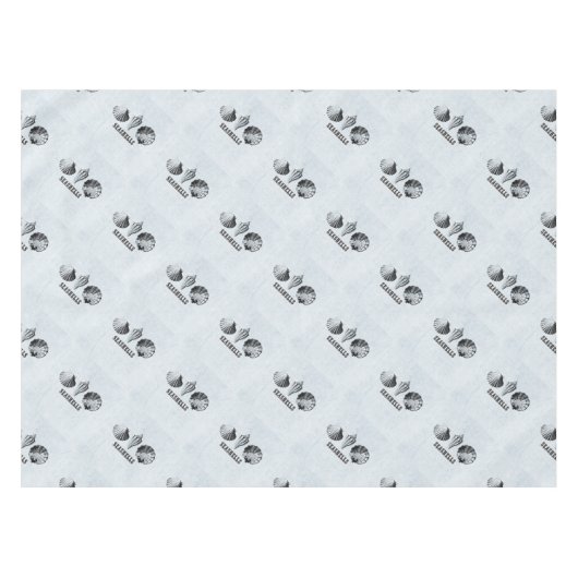  zeeschelpen tafelkleed (Voorkant (Horizontaal))