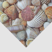 Zeeschelpen Tissuepapier (Detail)