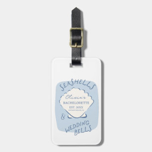 Zeeschelpen & Trouwbellen Bachelorette Bagage Labe Bagagelabel