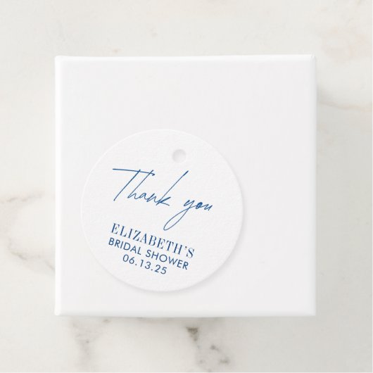 Zeeschelpen & Trouwbellen BRUIDSSUITE Bedankjes Labels (In situ)