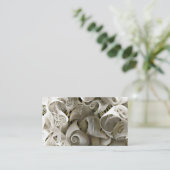 Zeeschelpen Visitekaartje (Staand voorkant)