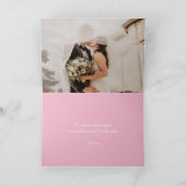 Zeeschelpen waterverf kunst op foto bedankt kaart (Binnen)