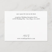 Zeeschelpen & Witte Bloemen Details Klein Informatiekaartje (Achterkant)