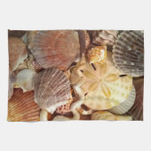 Zeeschelpen Zanddollar Theedoek (Horizontaal)