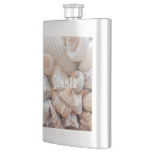 Zeeschelpen, zomerstrand Exotic Tropical Romantic Heupfles (Links)