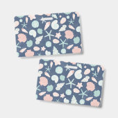 zeeschelpenpatroon badge (Voor- en achterkant)