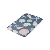 zeeschelpenpatroon badmat (Gekanteld)