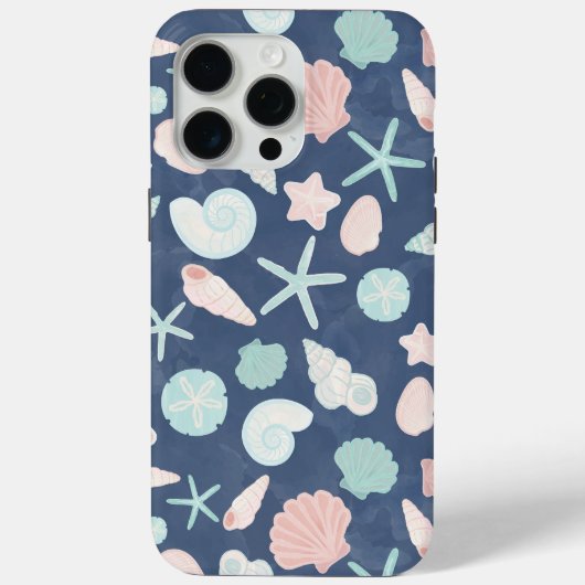 zeeschelpenpatroon Case-Mate iPhone case (Achterkant)