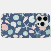 zeeschelpenpatroon Case-Mate iPhone case (Achterkant (horizontaal))