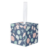 zeeschelpenpatroon decoratie (Voorkant hoekig)