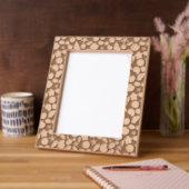 zeeschelpenpatroon gegraveerde lijstjes (Links)