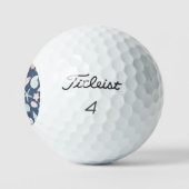 zeeschelpenpatroon golfballen (Logo)