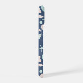 zeeschelpenpatroon iPhone 15 case (Rechterkant)