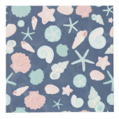 zeeschelpenpatroon kubus (Voorkant)