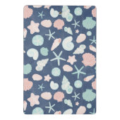 zeeschelpenpatroon mini klembord (Achterkant)