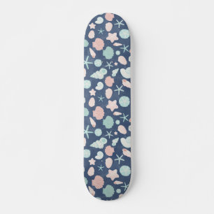 zeeschelpenpatroon persoonlijk skateboard