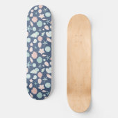zeeschelpenpatroon persoonlijk skateboard (Voorkant)