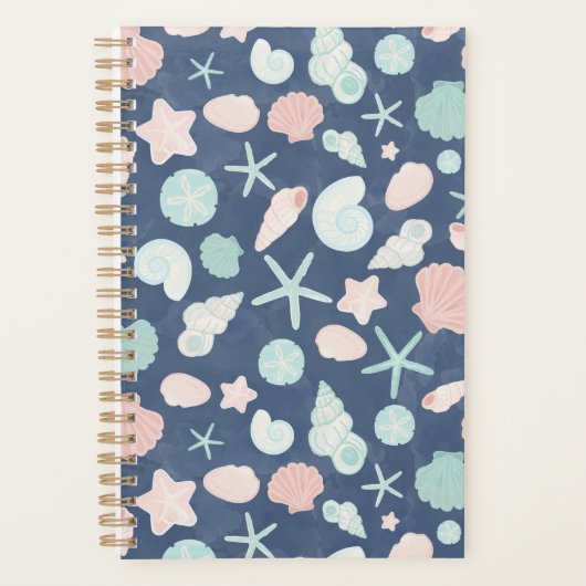 zeeschelpenpatroon planner (Voorkant)