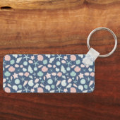 zeeschelpenpatroon sleutelhanger (Voorkant)