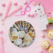 Zeeschelzucht, zomerstrand picknick, papieren Bord (Feest)