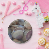 Zeeschelzucht, zomerstrand picknick, papieren Bord (Feest)