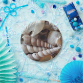 Zeeschelzucht, zomerstrand picknick, papieren Bord (Feest)